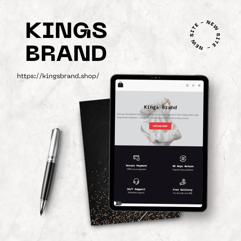 Kings Brand Cloth Store Preview